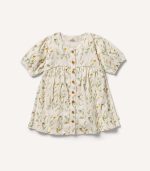 Crinkle Buttom Dress - Imagen 2